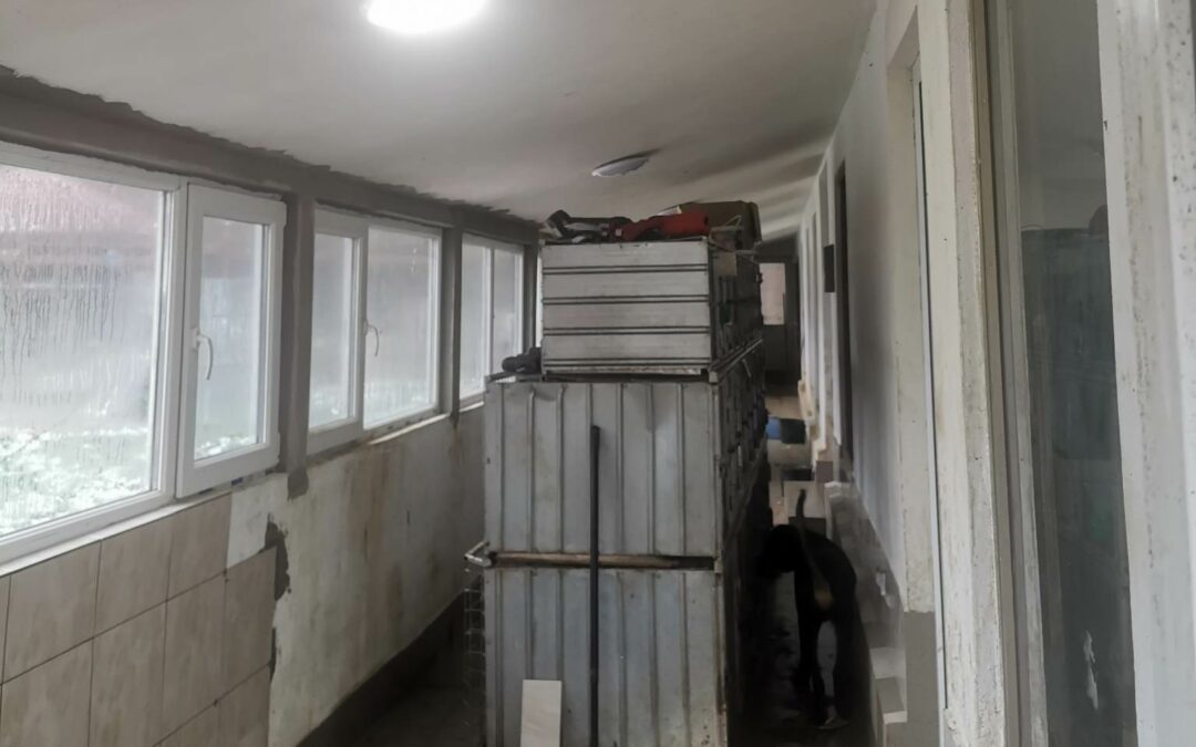 Renovierung unseres Vethouse in Baile