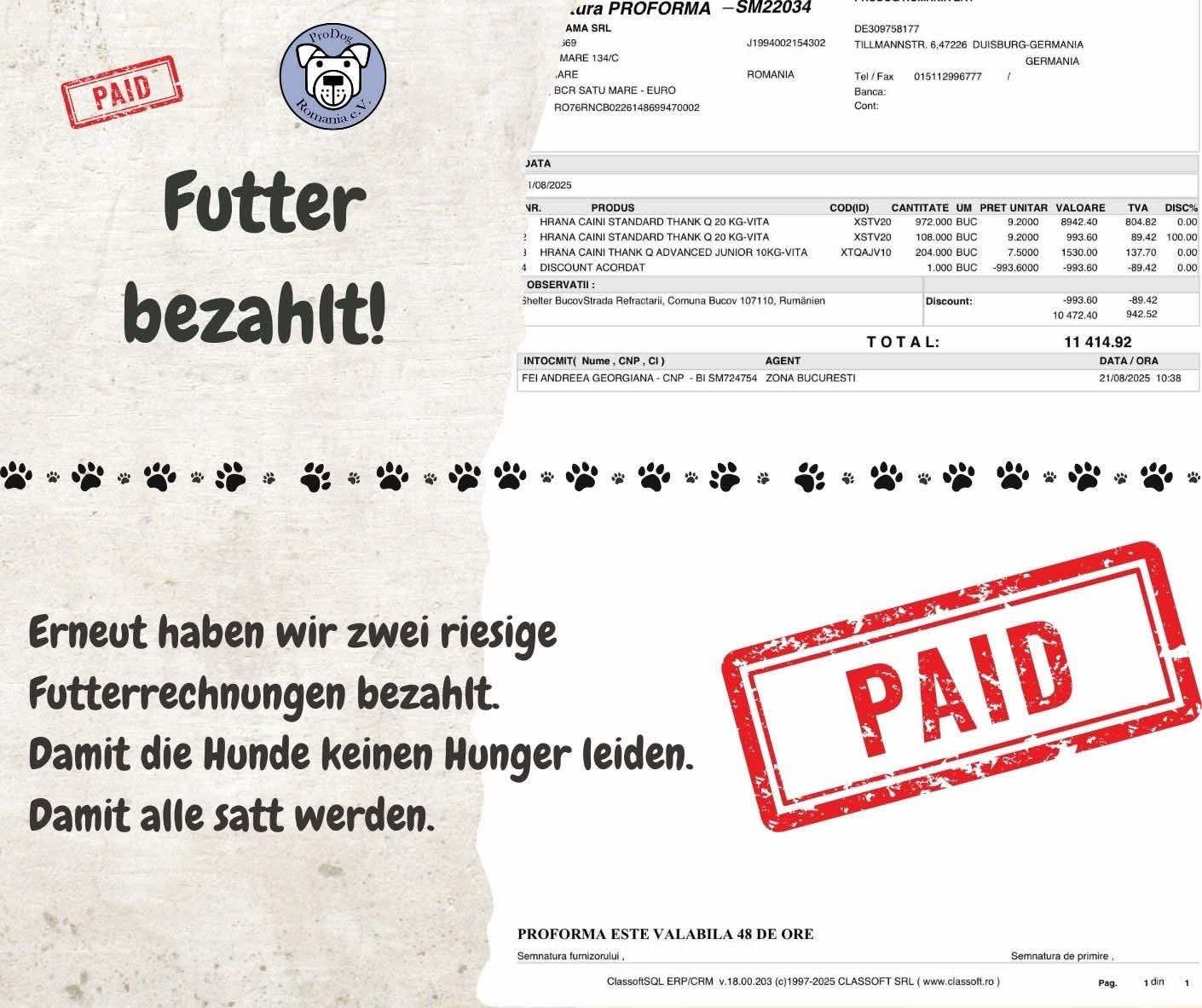 🚨 Dringender Spendenaufruf – Wir brauchen Euch jetzt! 🚨